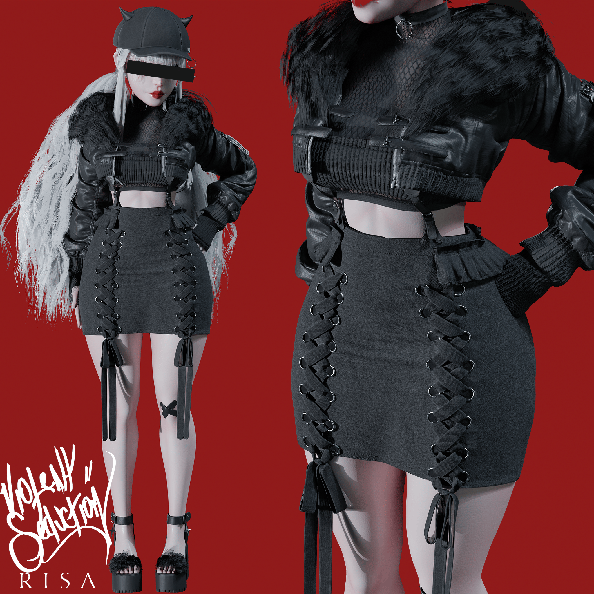 Risa Outfit - Egirl