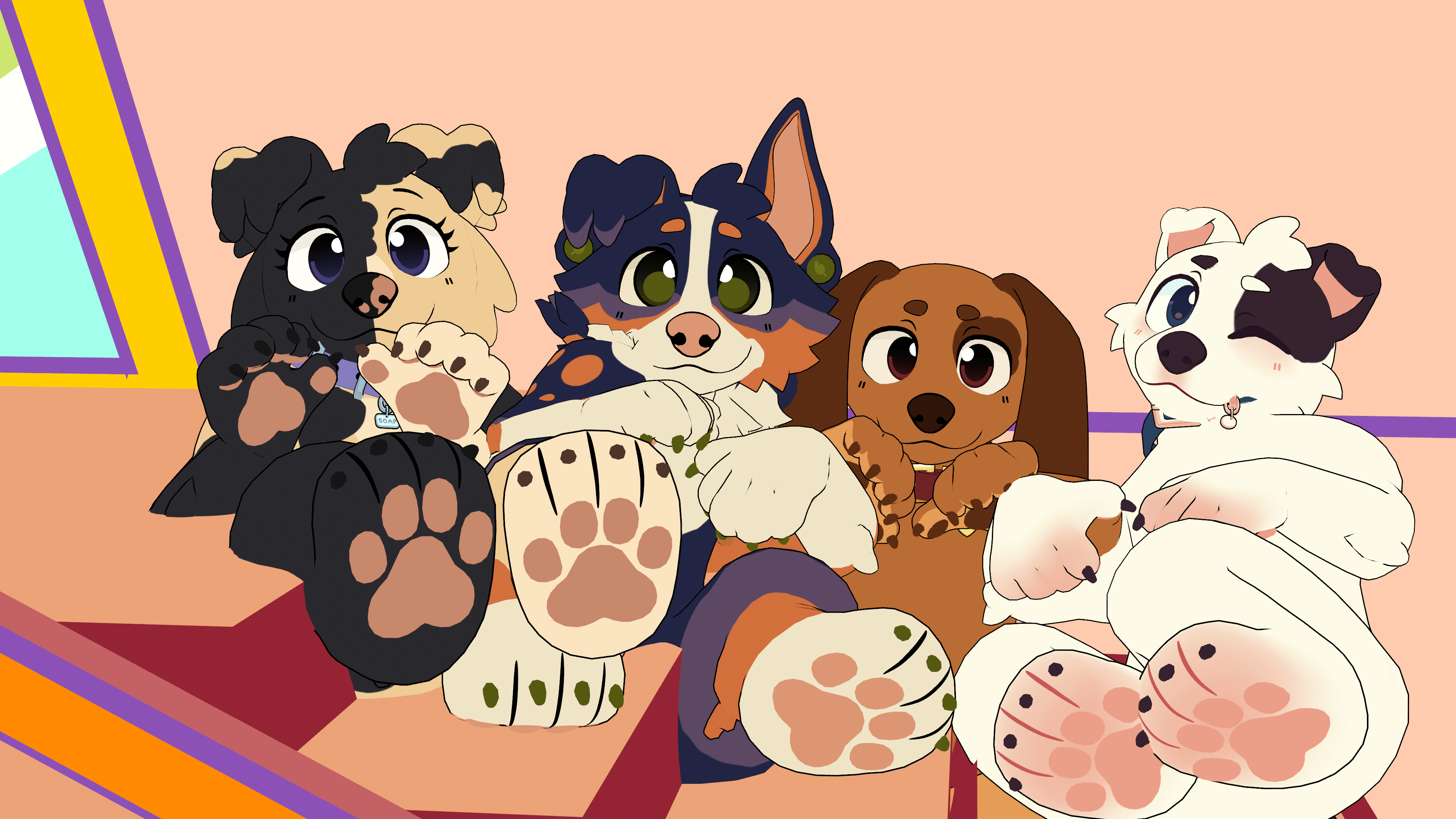 Soap Dogs (VRChat Canine Avatar Base)