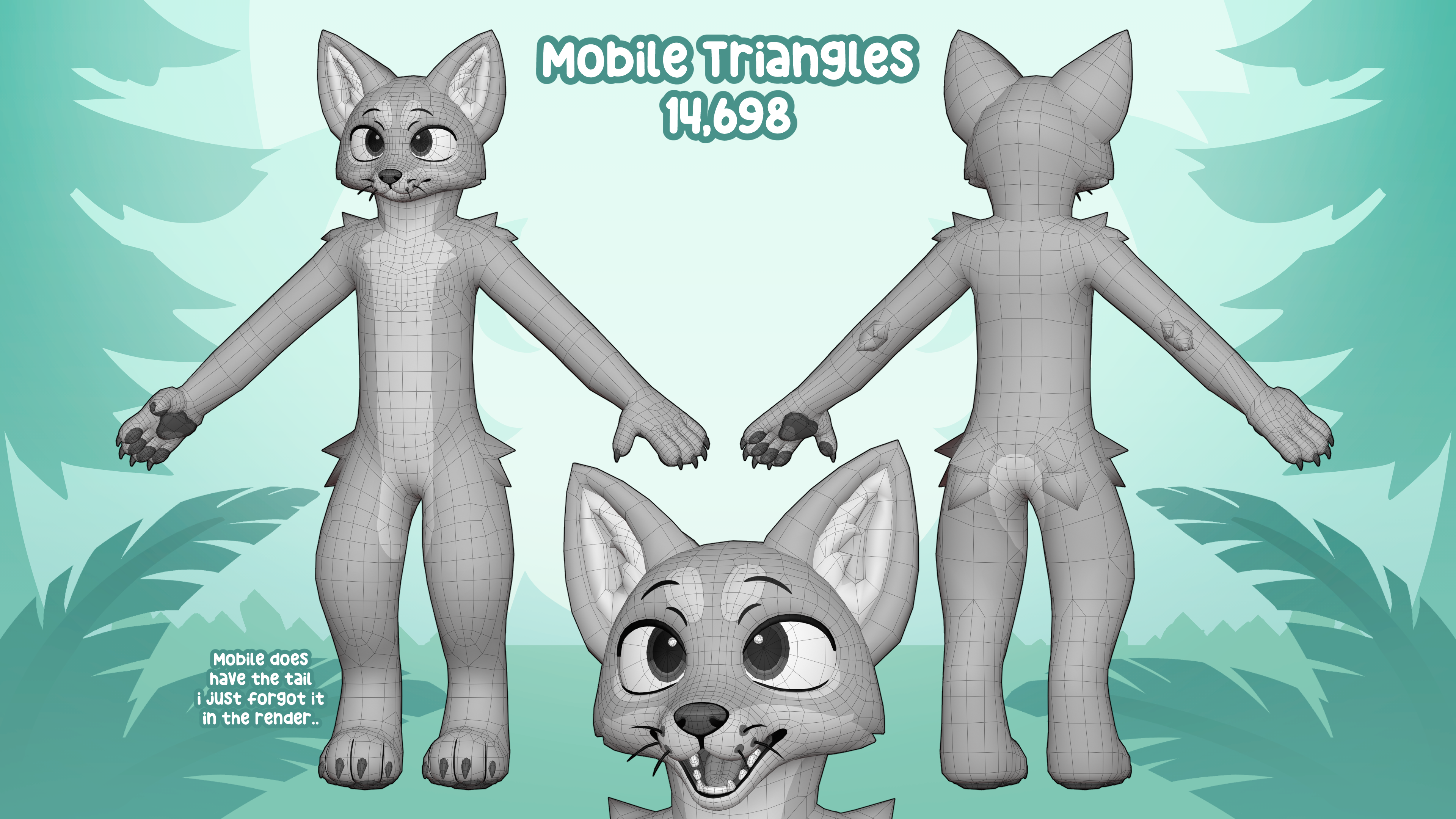 Soap Critter (VRChat Fox, Canine, & Feline Avatar Base)