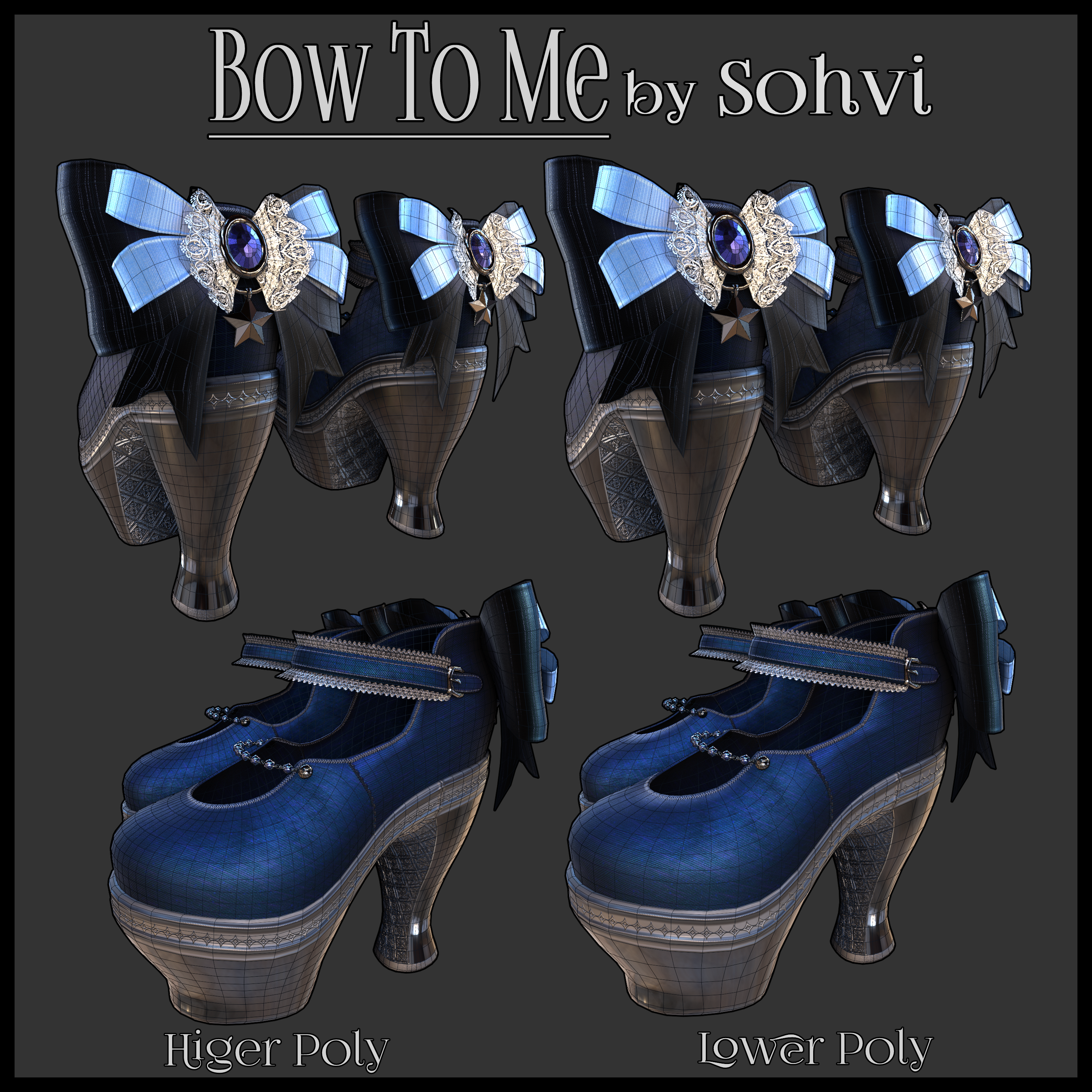 Bow To Me - Heels