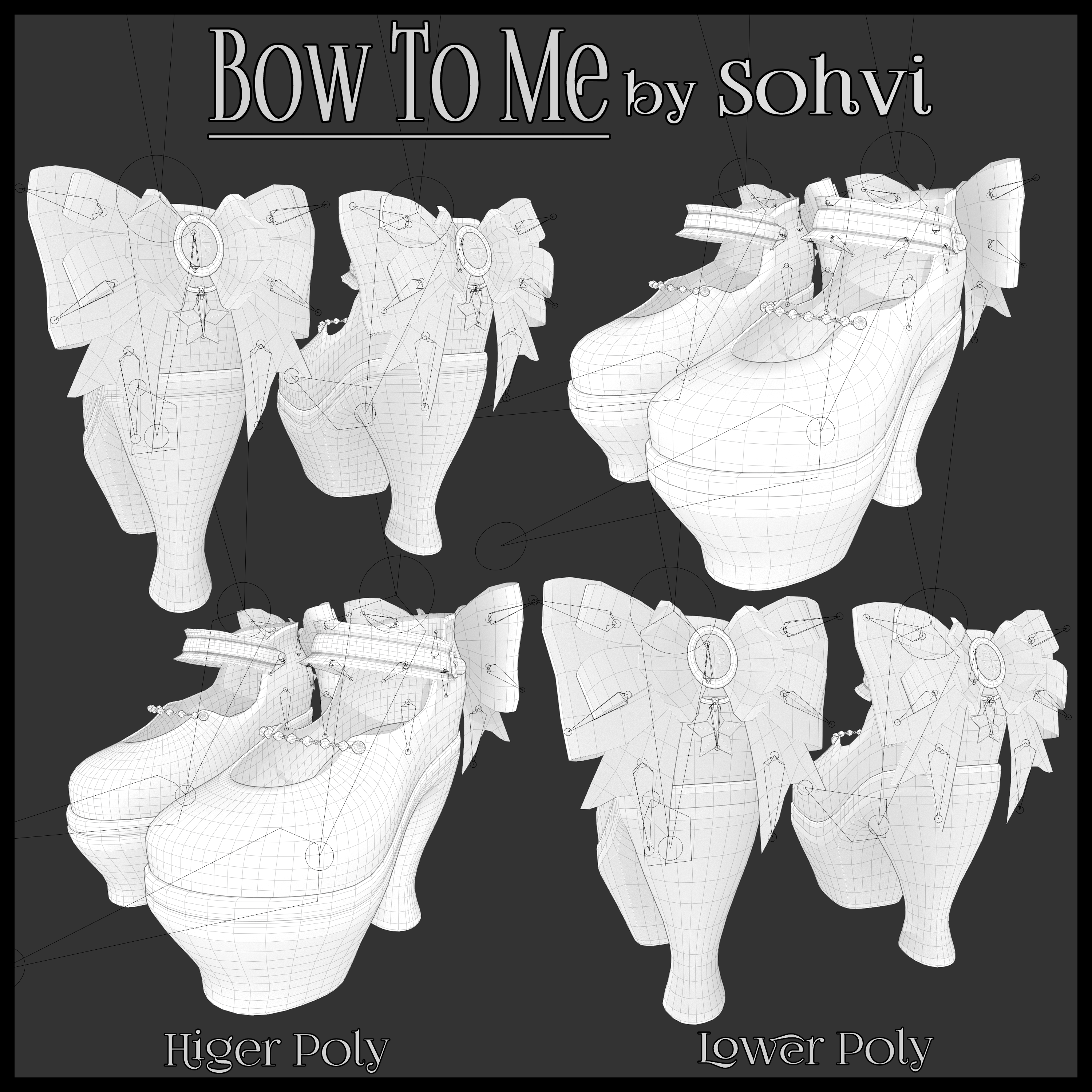 Bow To Me - Heels