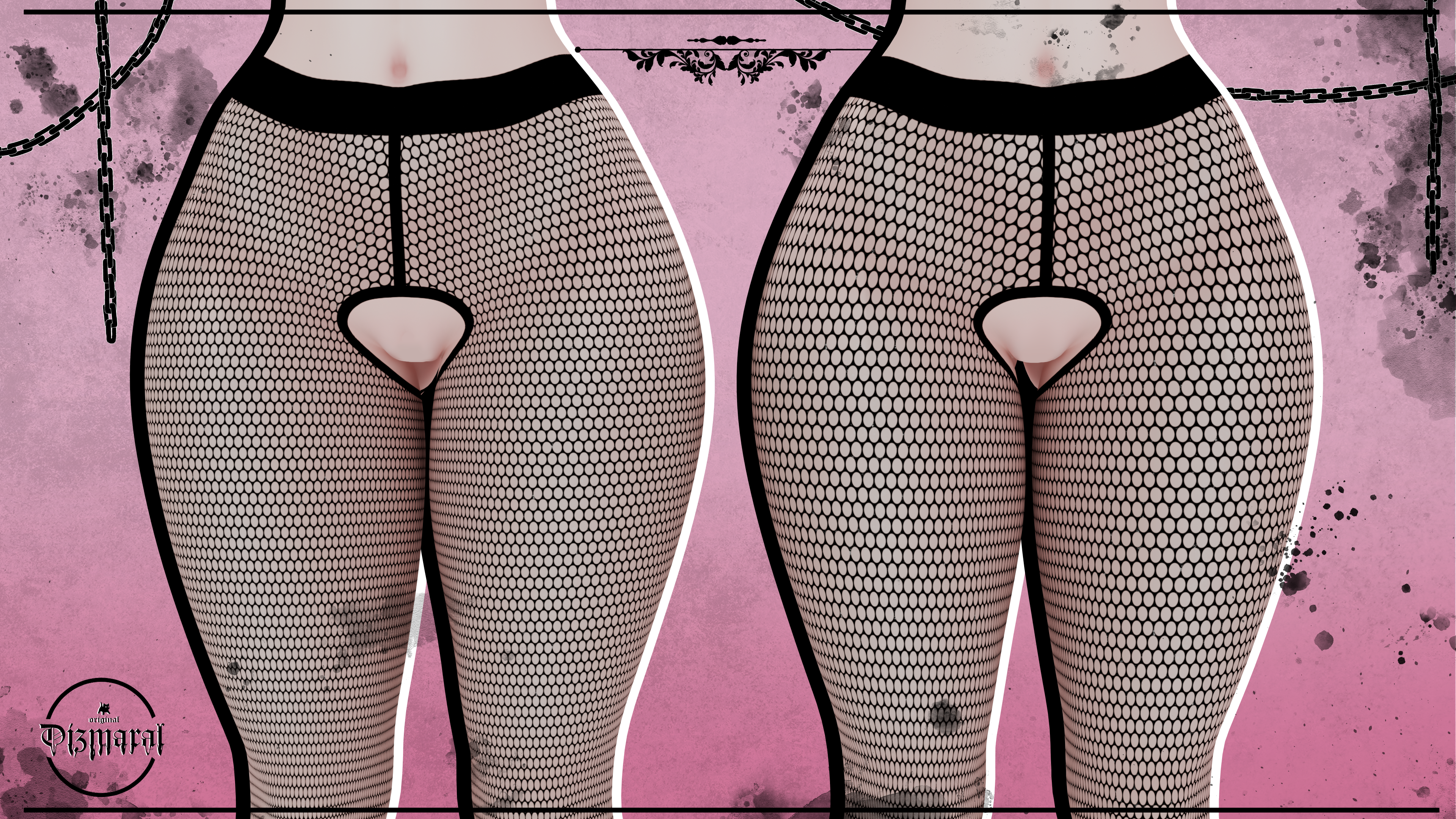 Fishnet texture (VRChat Asset)