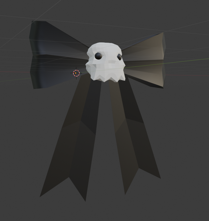 skull ribbon