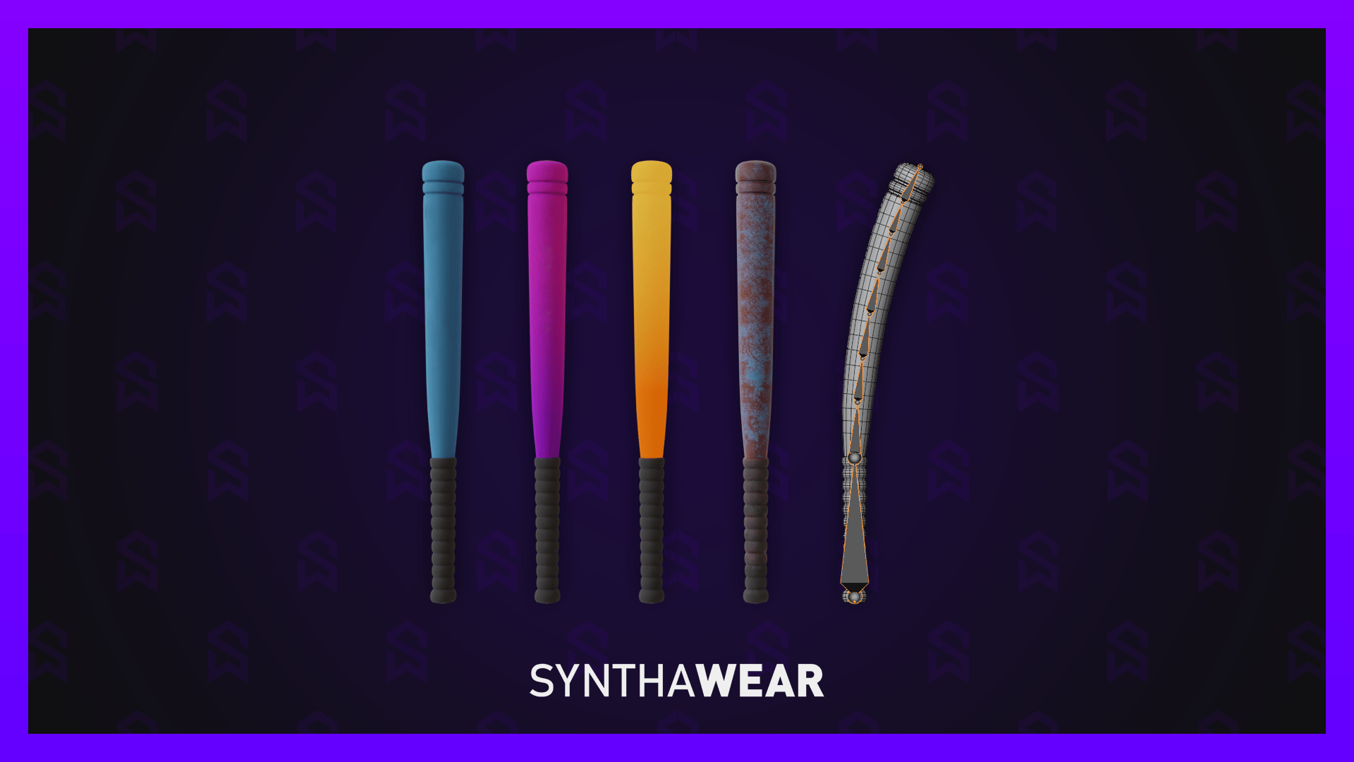 Foam Baseball Bat | VRChat Asset | PCVR & Quest