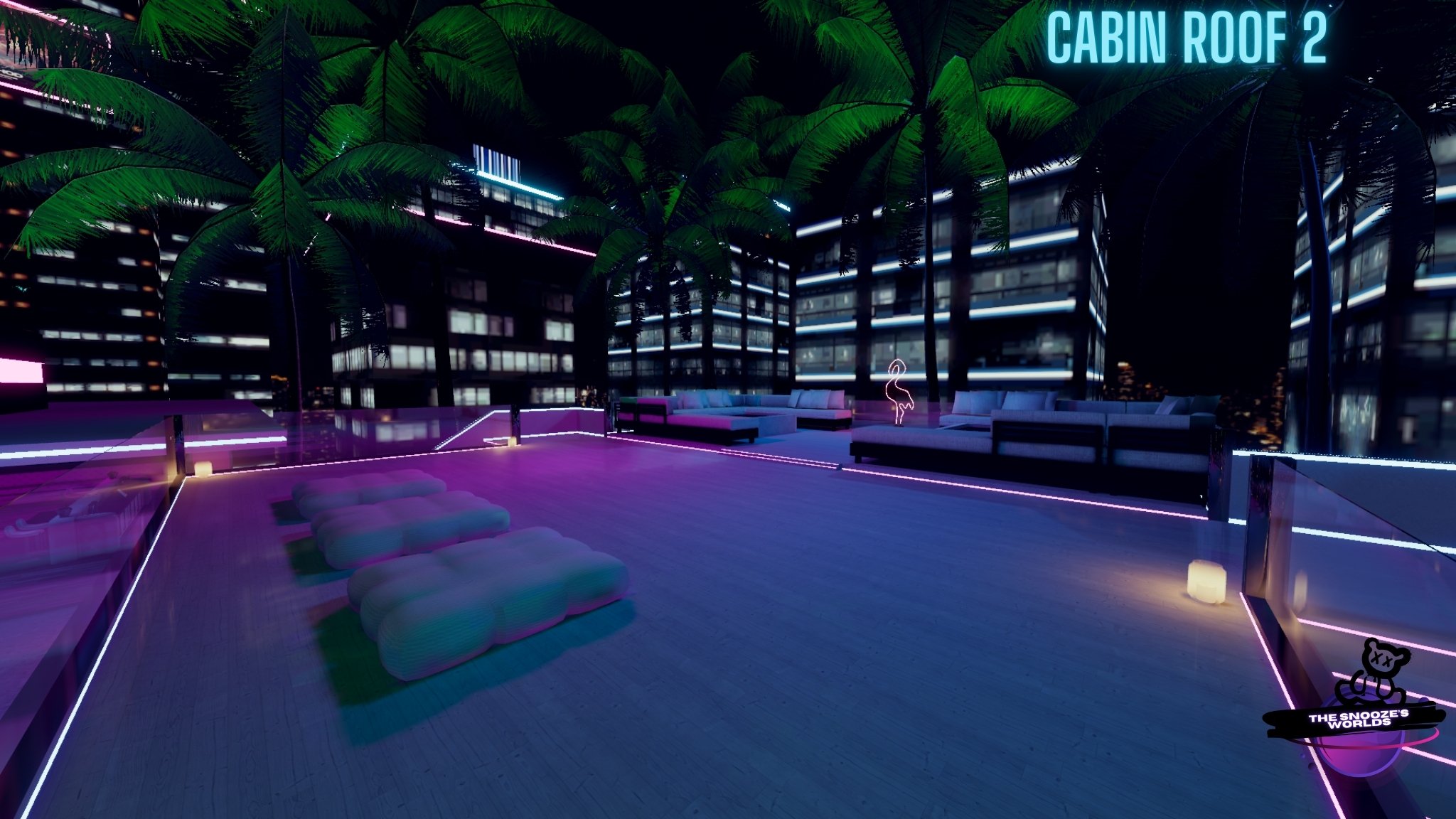 'Cheers: Neon Nights LITE' VRCHAT WORLD (PC & Quest)