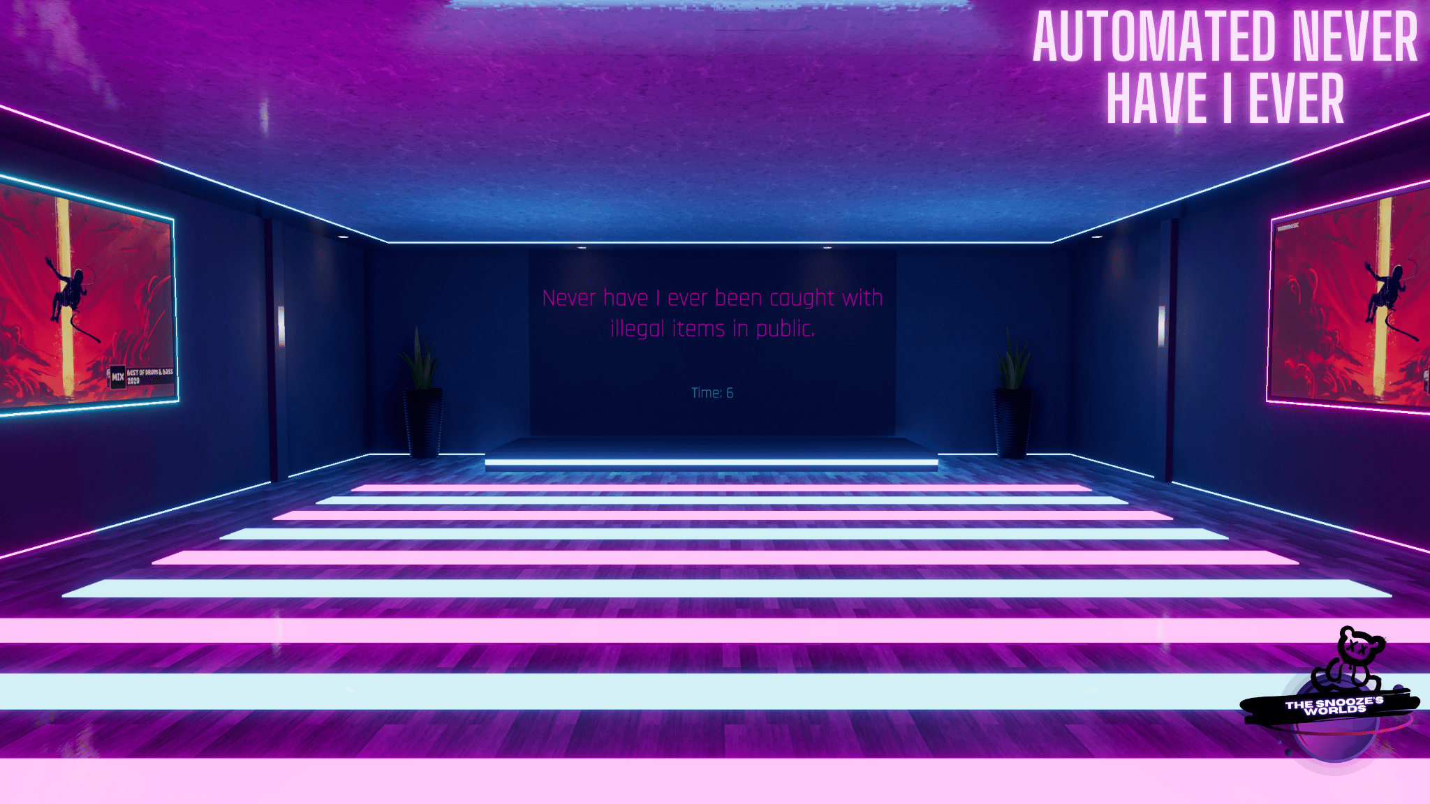 'Cheers: Neon Nights LITE' VRCHAT WORLD (PC & Quest)