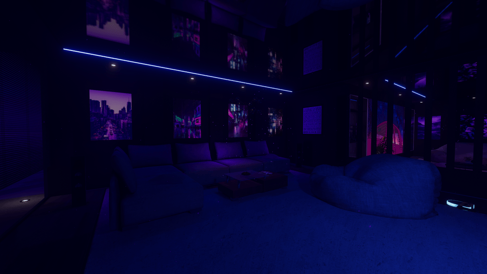 'Violet Nights' - VRCHAT WORLD (PC & QUEST)
