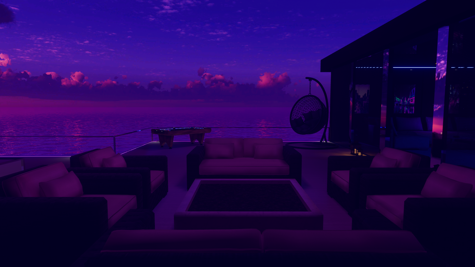 'Violet Nights' - VRCHAT WORLD (PC & QUEST)