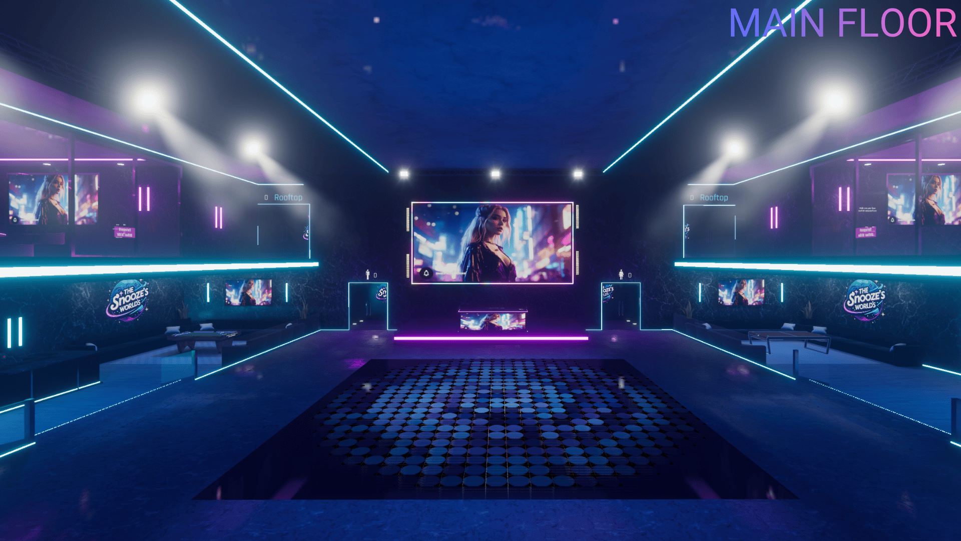 'Bottoms Up: Drinking & Games' VRCHAT WORLD (PC & QUEST)