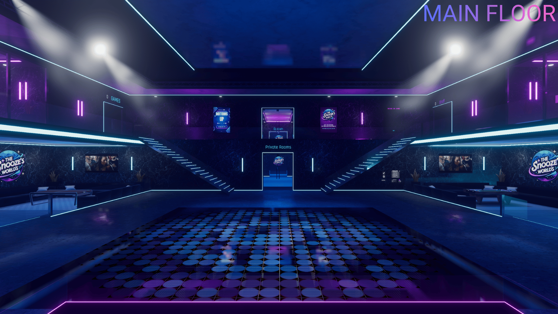 'Bottoms Up: Drinking & Games' VRCHAT WORLD (PC & QUEST)