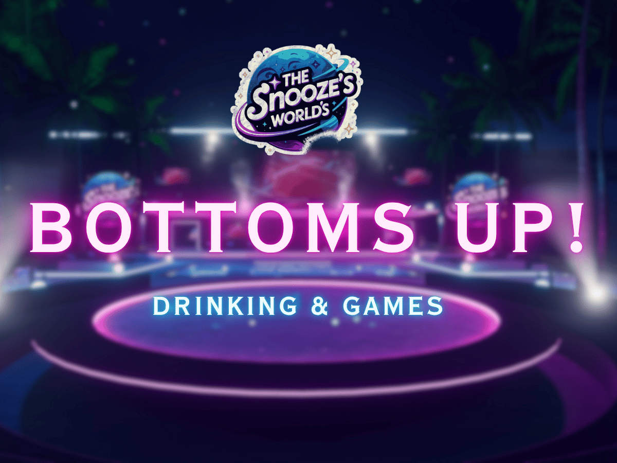 'Bottoms Up: Drinking & Games' VRCHAT WORLD (PC & QUEST)