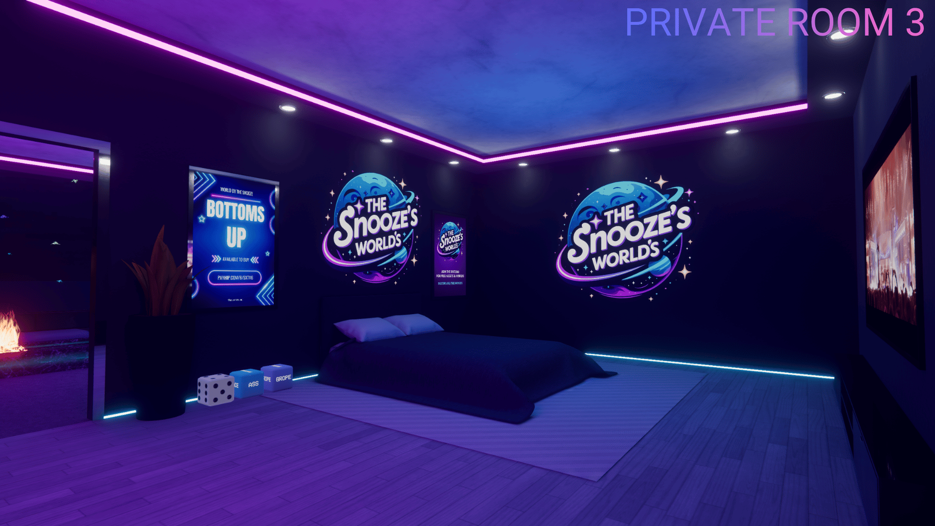 'Bottoms Up: Drinking & Games' VRCHAT WORLD (PC & QUEST)