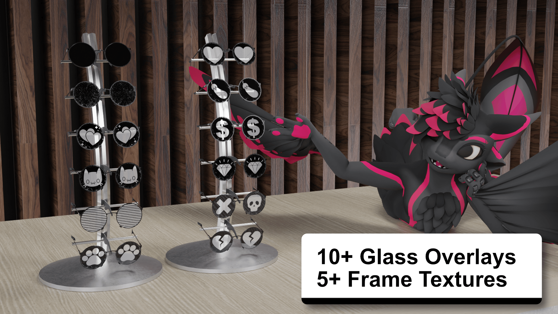 Round Glasses - Fat Pack Compatibility Update