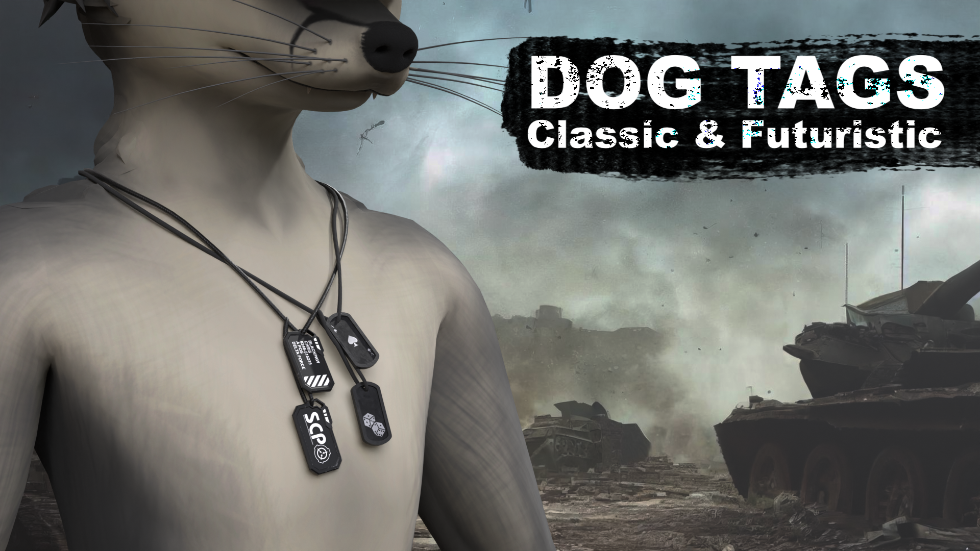 Flex Fit - Dog Tags