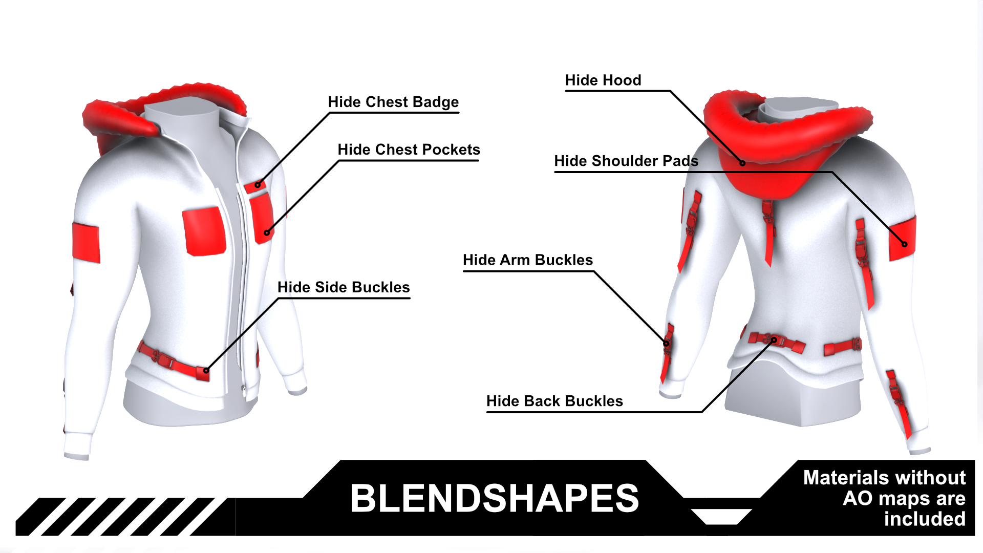 Tech Wear Jacket for Kita'vali
