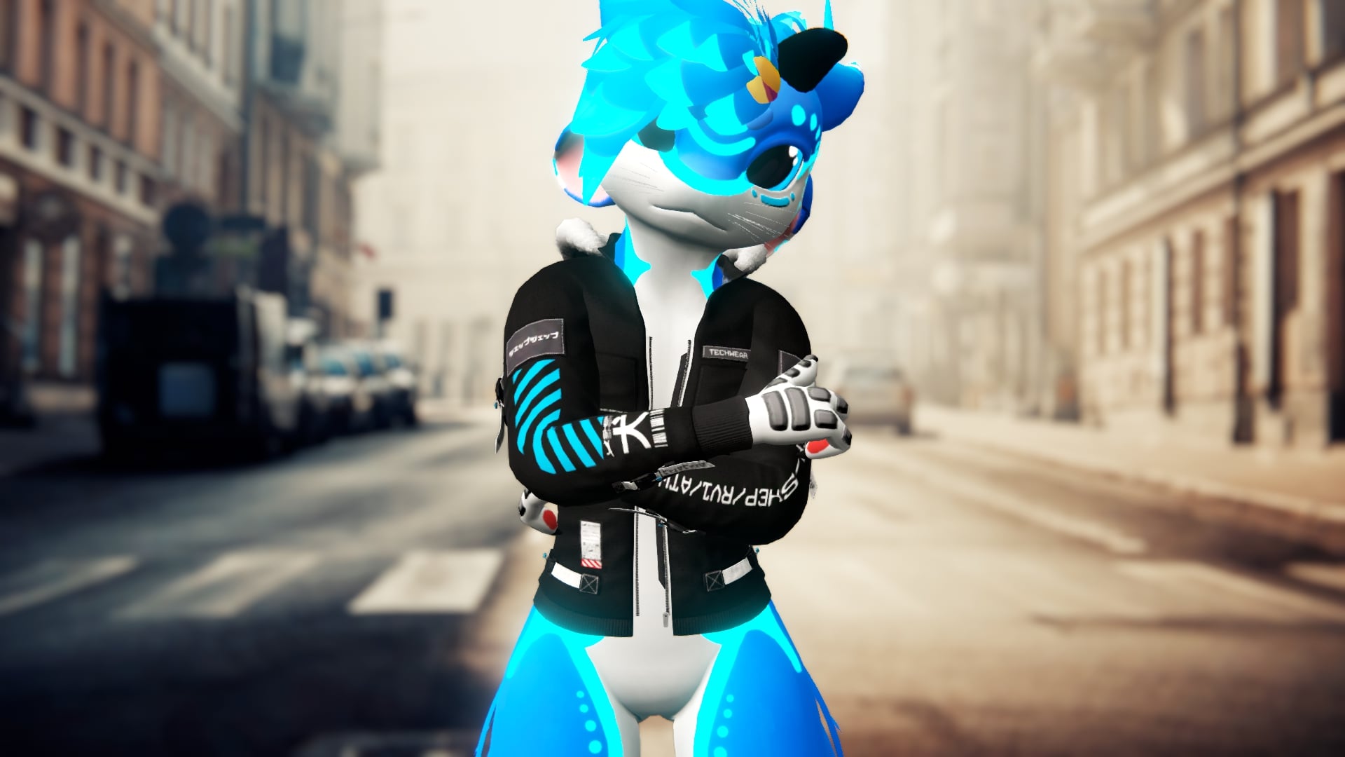 Tech Wear Jacket for Kita'vali