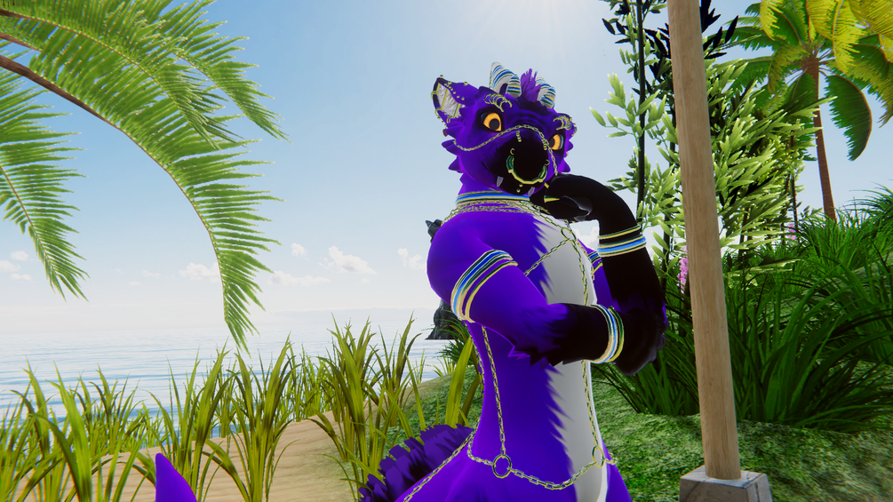Moonfang Dragon Jewelry (VRChat Asset)