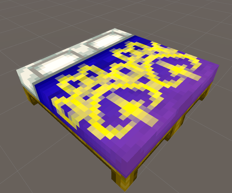 VRChat Minecraft Bed
