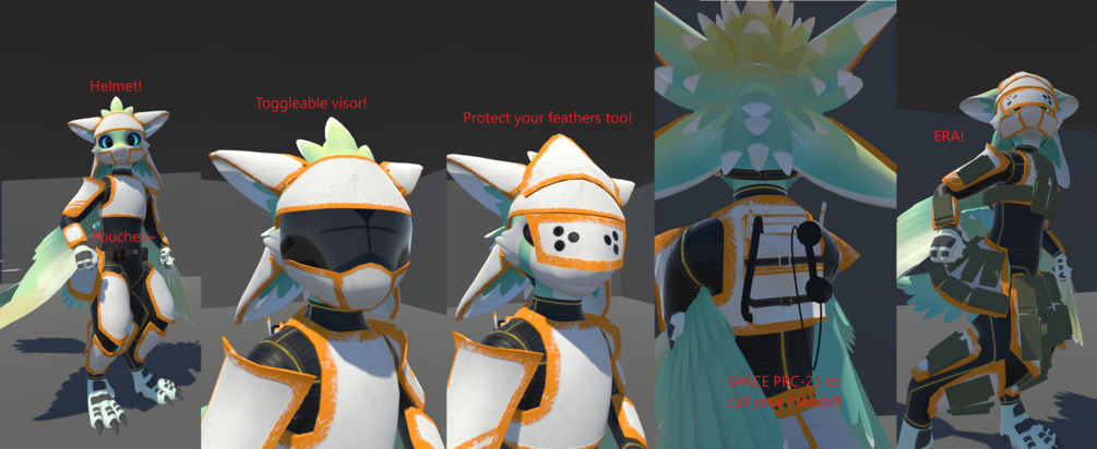 Spiri'vali Armor (VRChat Asset)