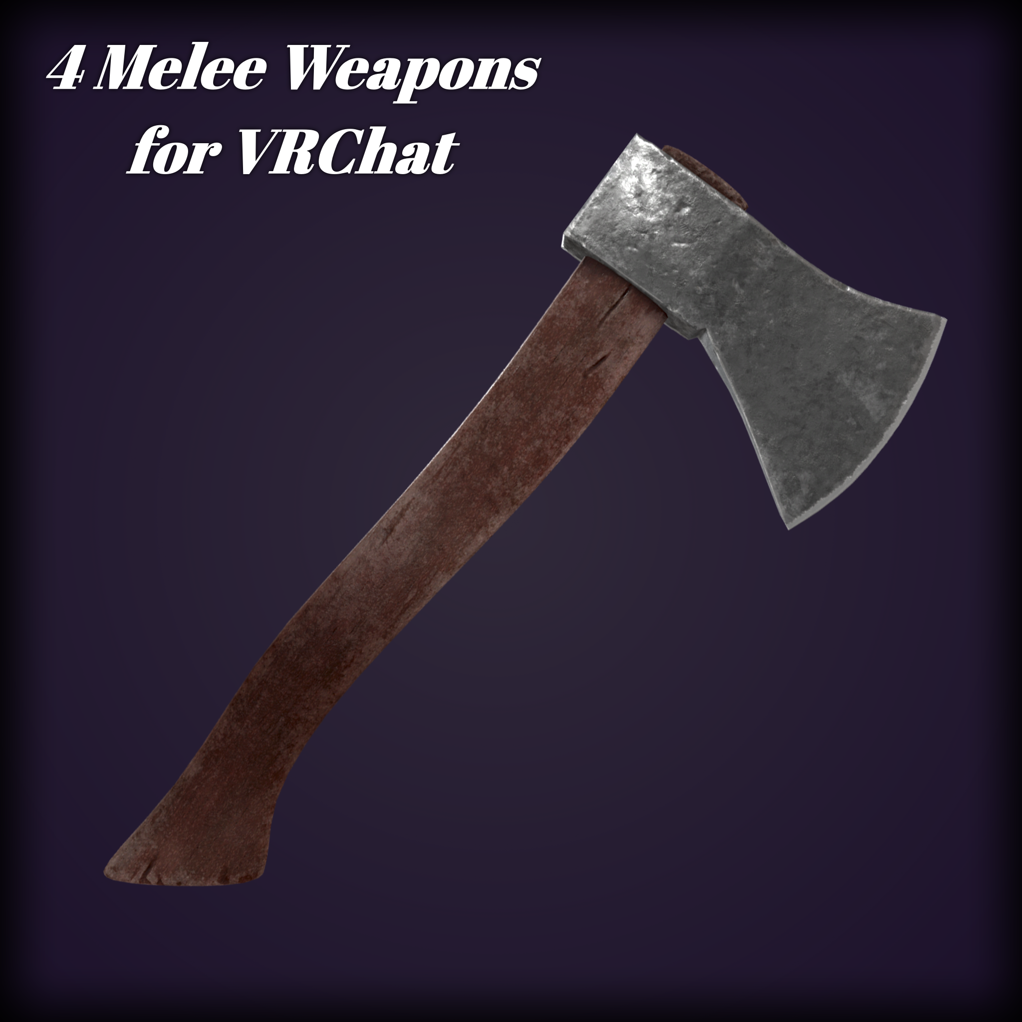 Melee Weapon Set with Sounds for VRChat