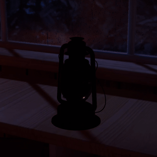 Old Kerosene Lantern for VRChat