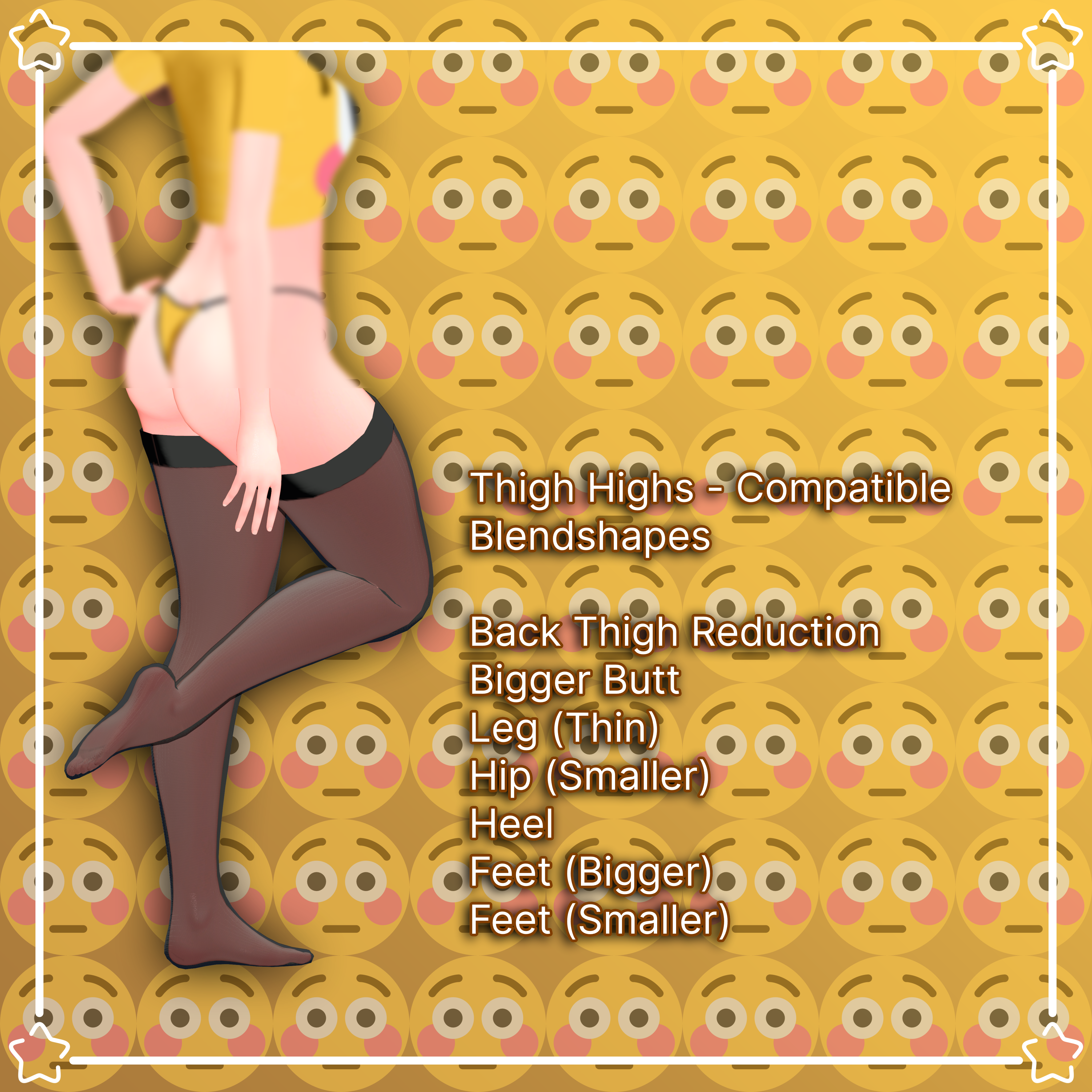 Flush Emoji Outfit ~ Panda Female Base v2