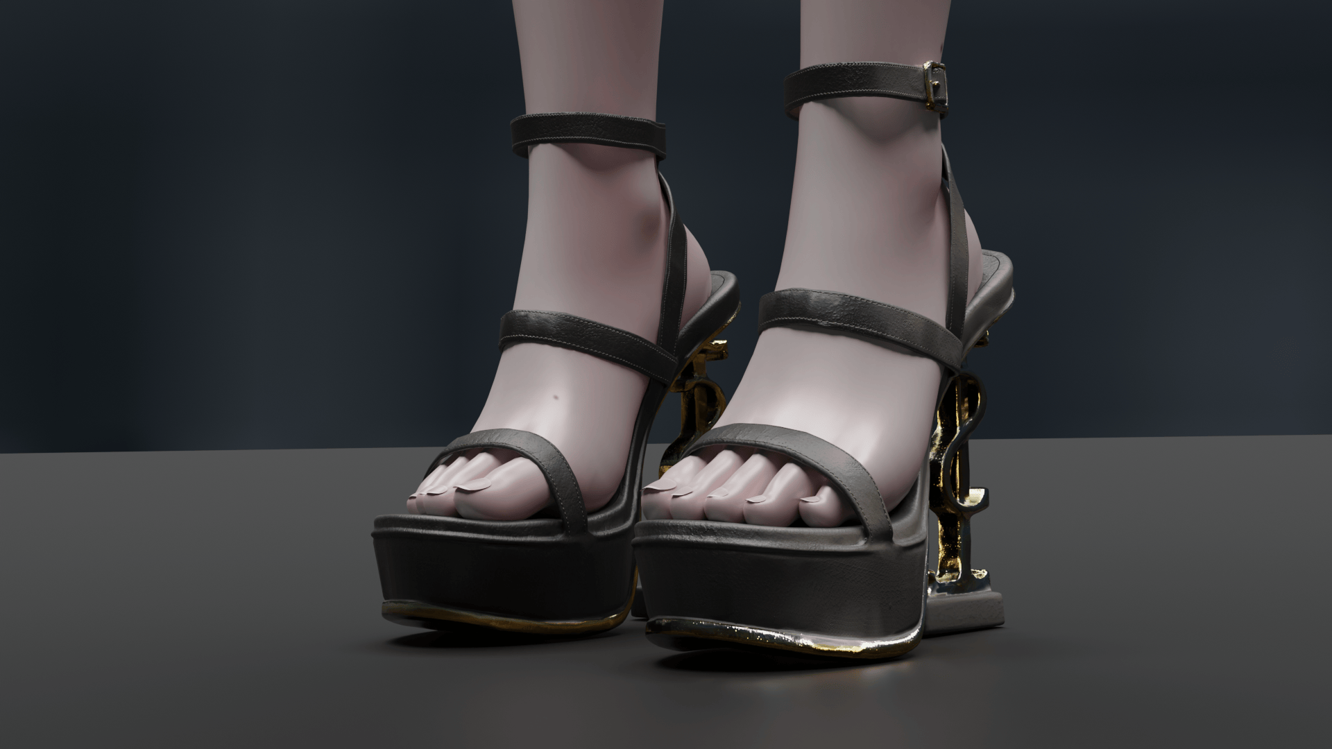 T.Sethiel | TSL Elegant Higheels (Rigged and modeled to Egirl Base)