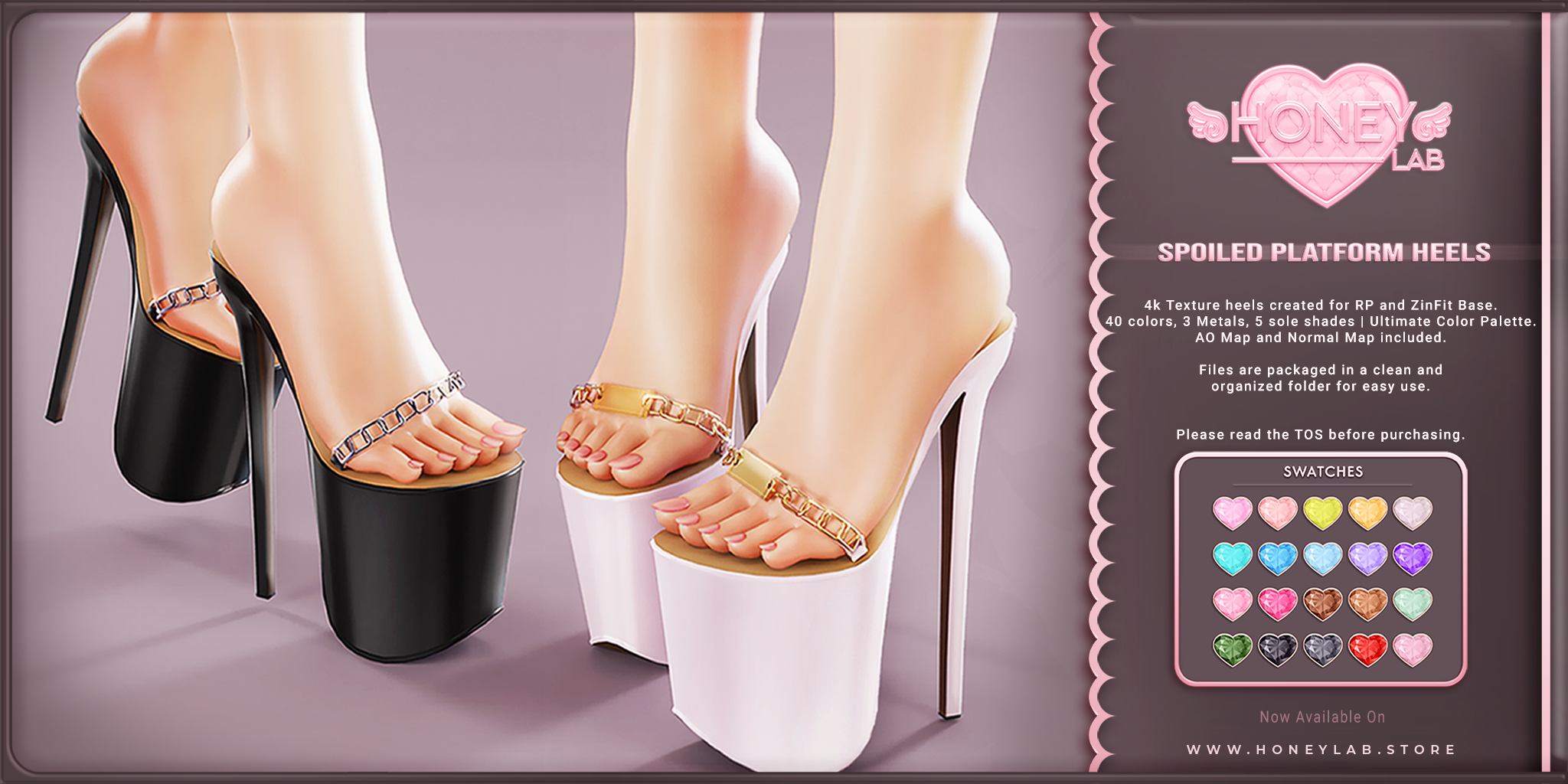 Spoiled Platform Heels