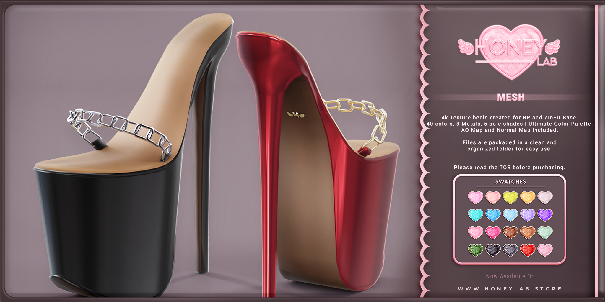 Spoiled Platform Heels
