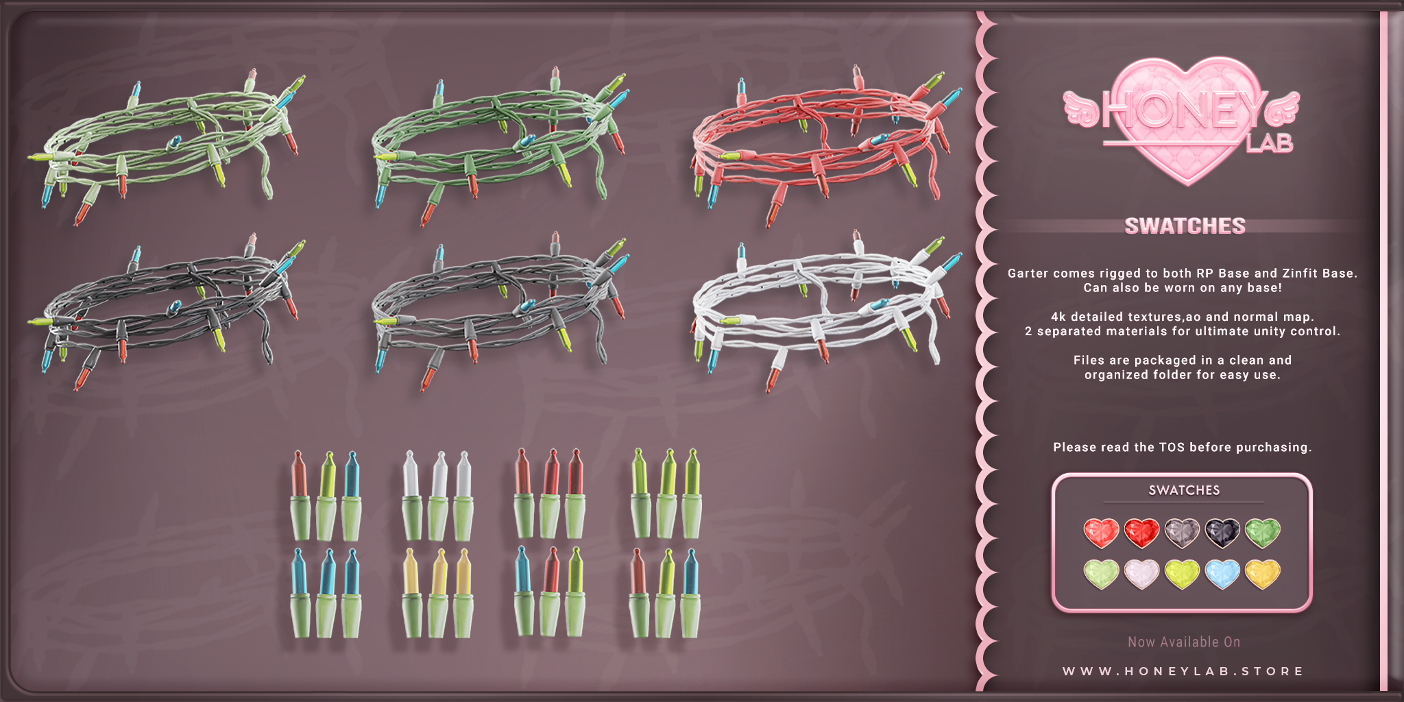 Wired Garters