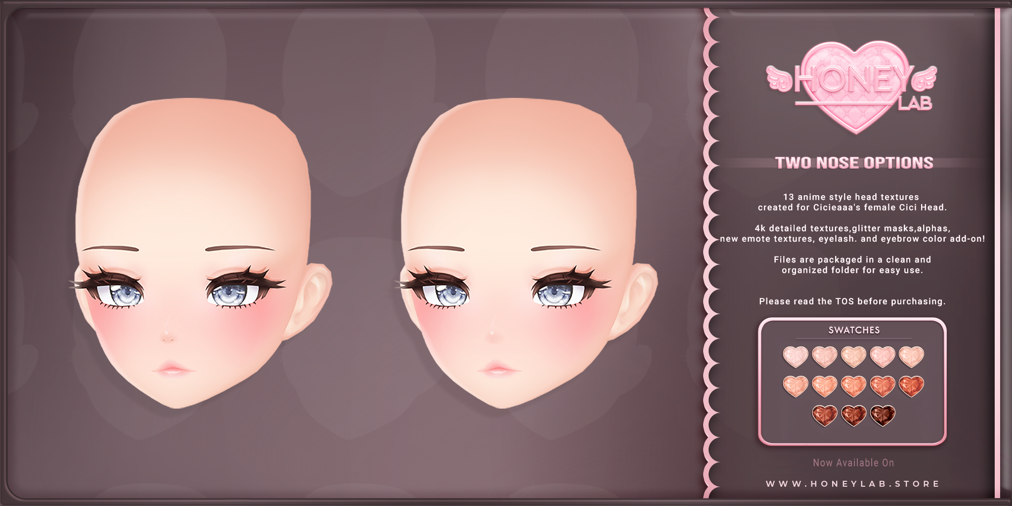 Cici Head Texture Pack