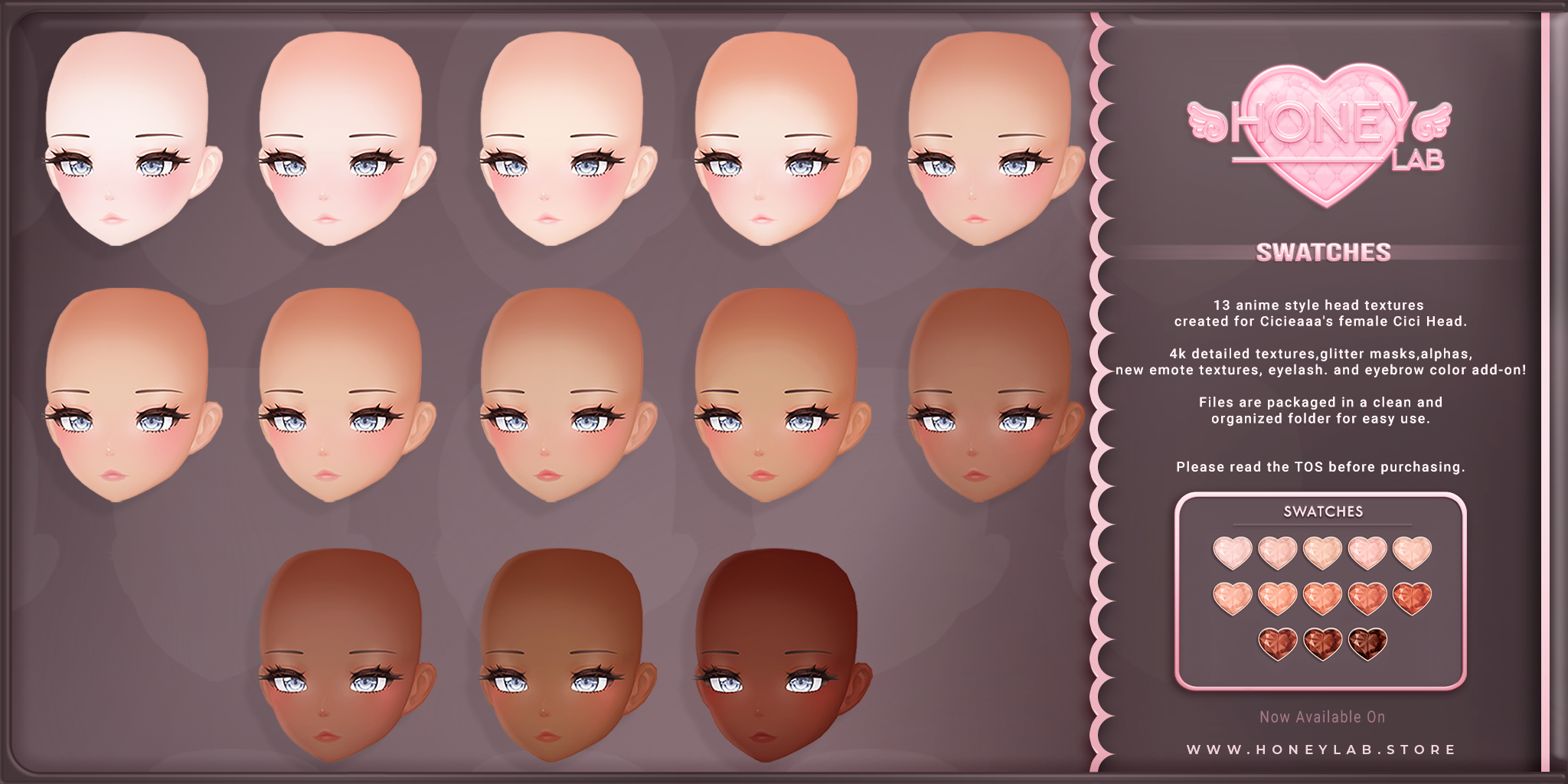 Cici Head Texture Pack