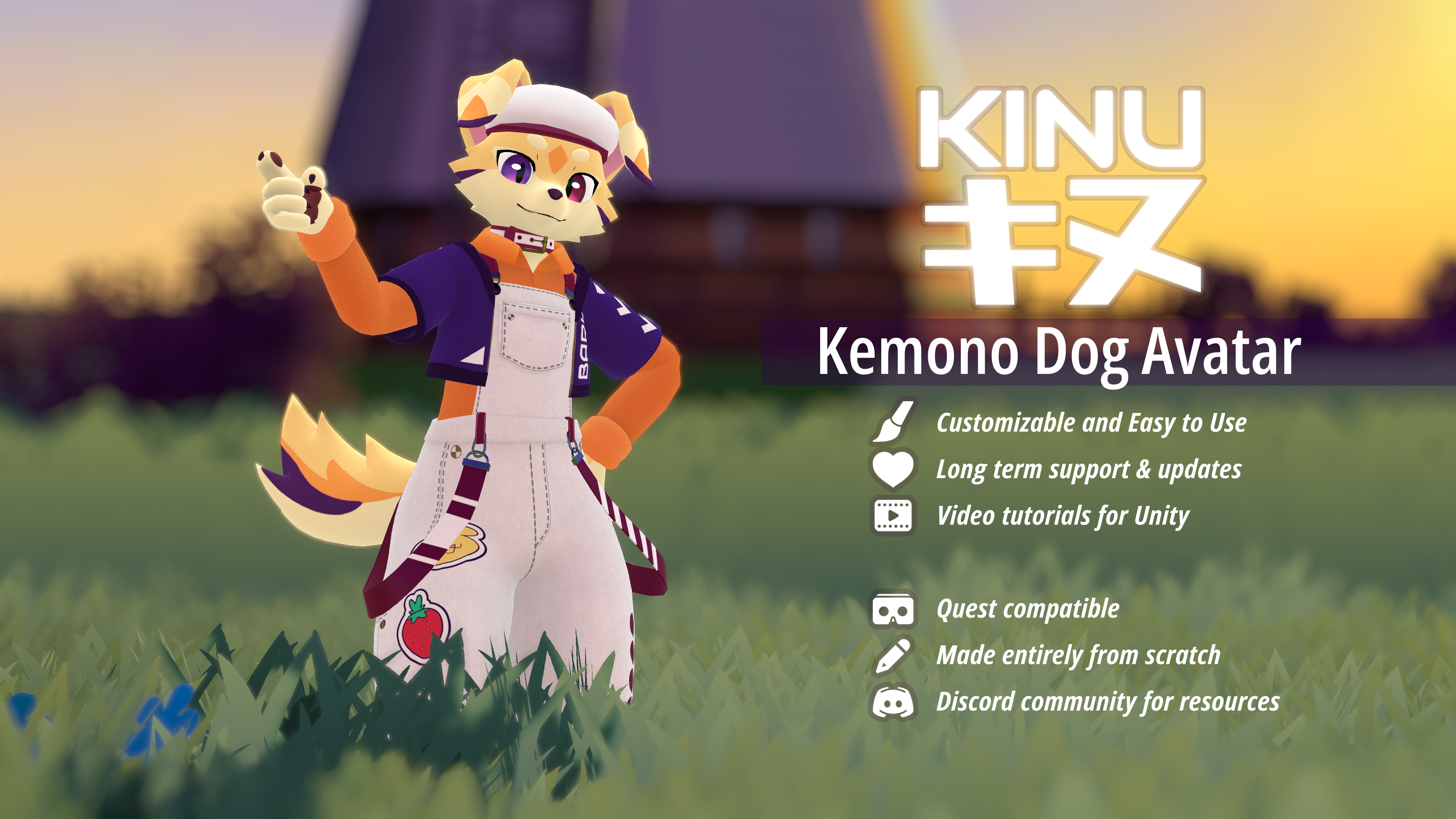 Kinu - TAKE 2 (Kemono Canine Avatar)