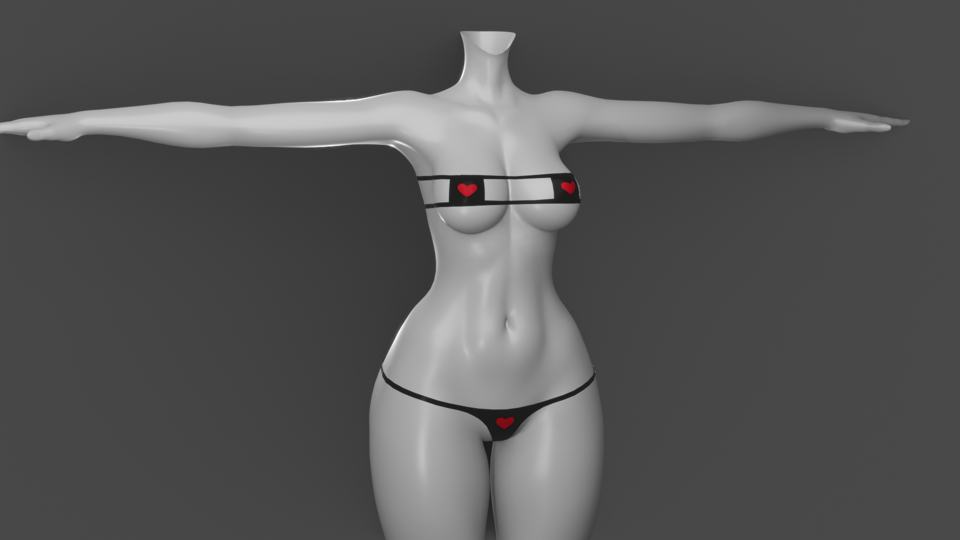 Heart-Kini Set (FREE)