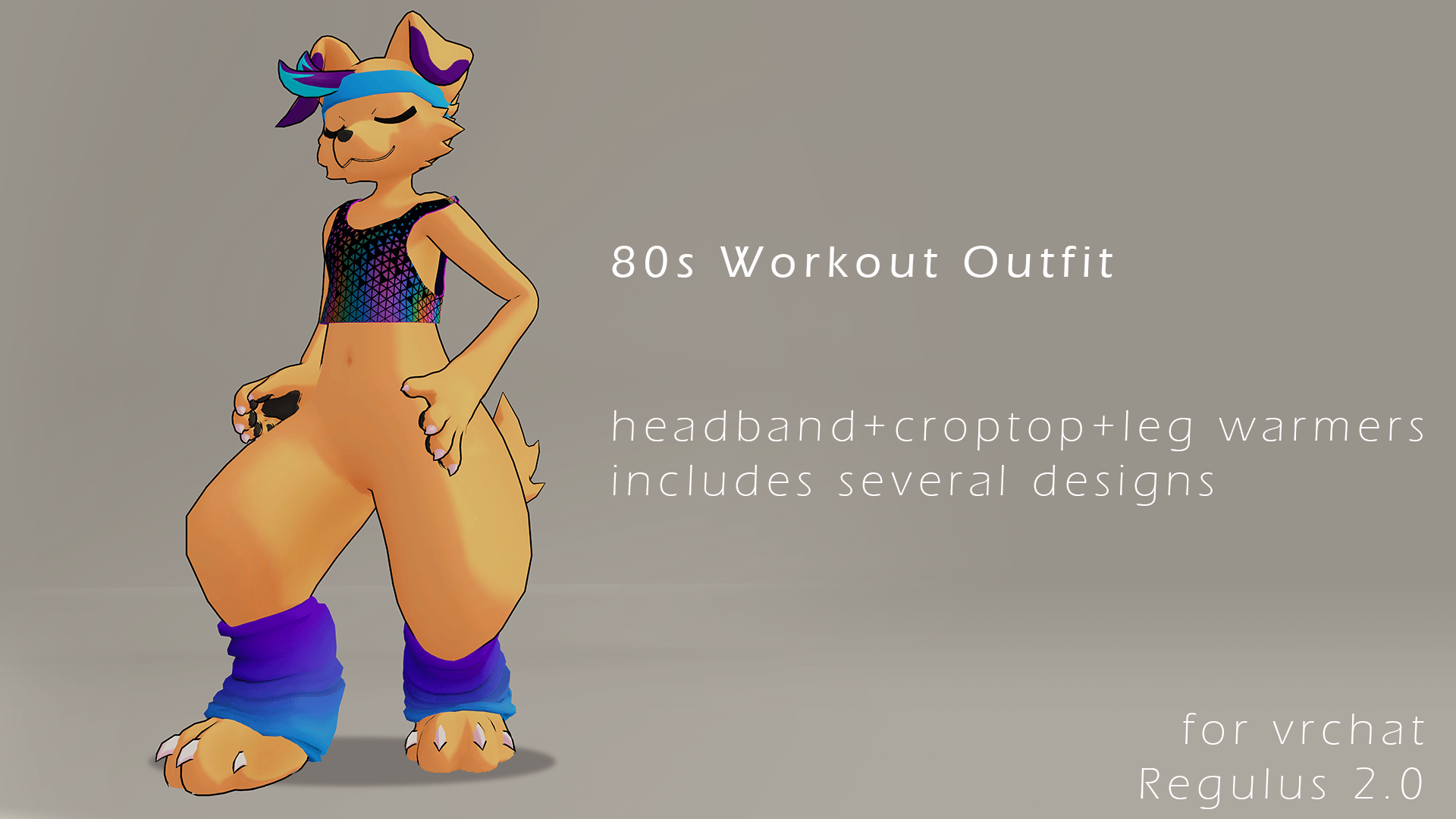 80s Workout Outfit (Regulus)
