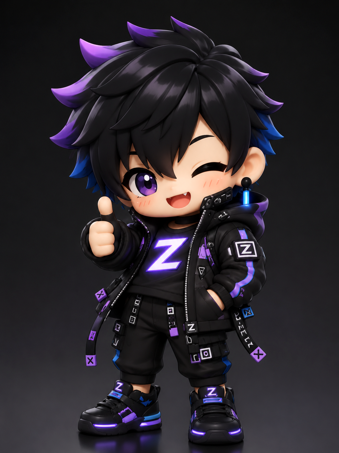 ZedProd Chibi Figure (With Audiolink)
