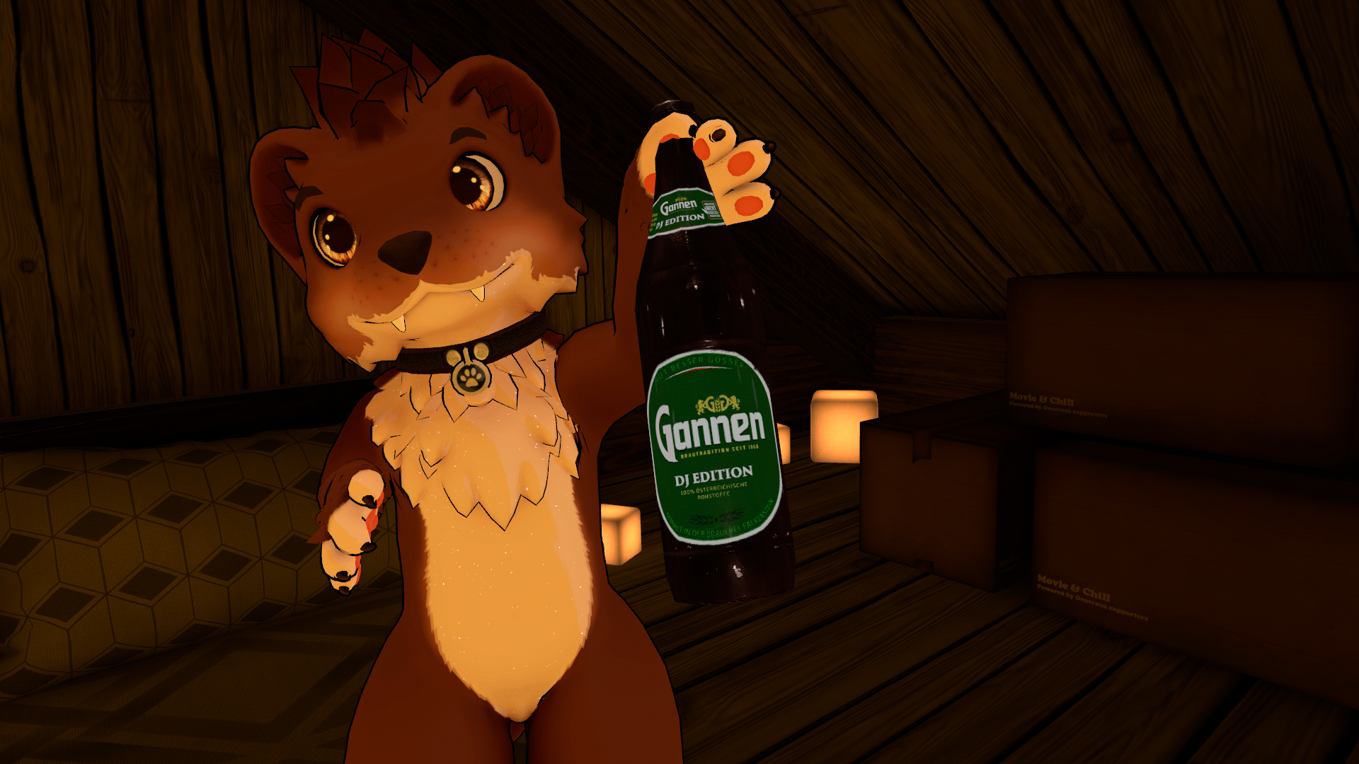 Fluffsel (fluffy Weasel)