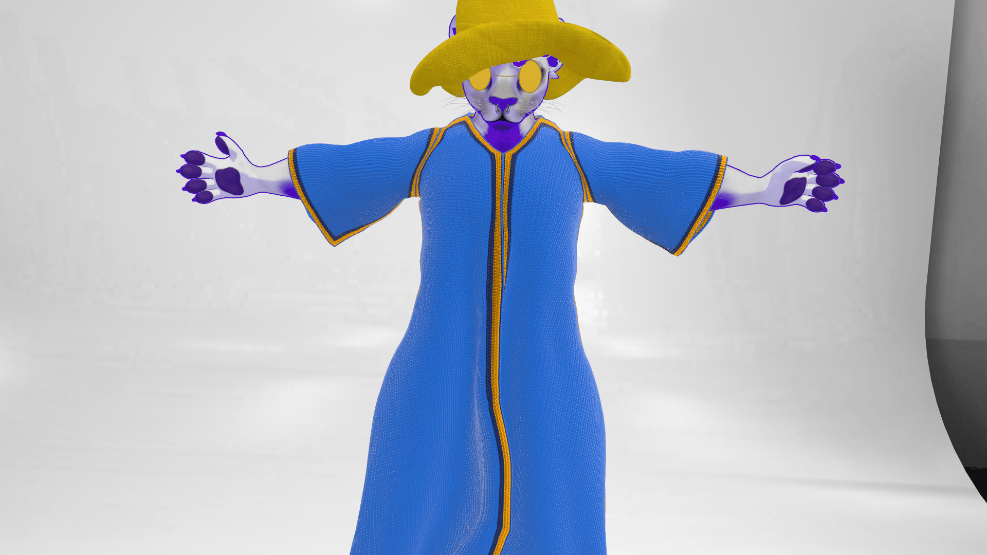 Wizard Outfit for Winterpaw Feline