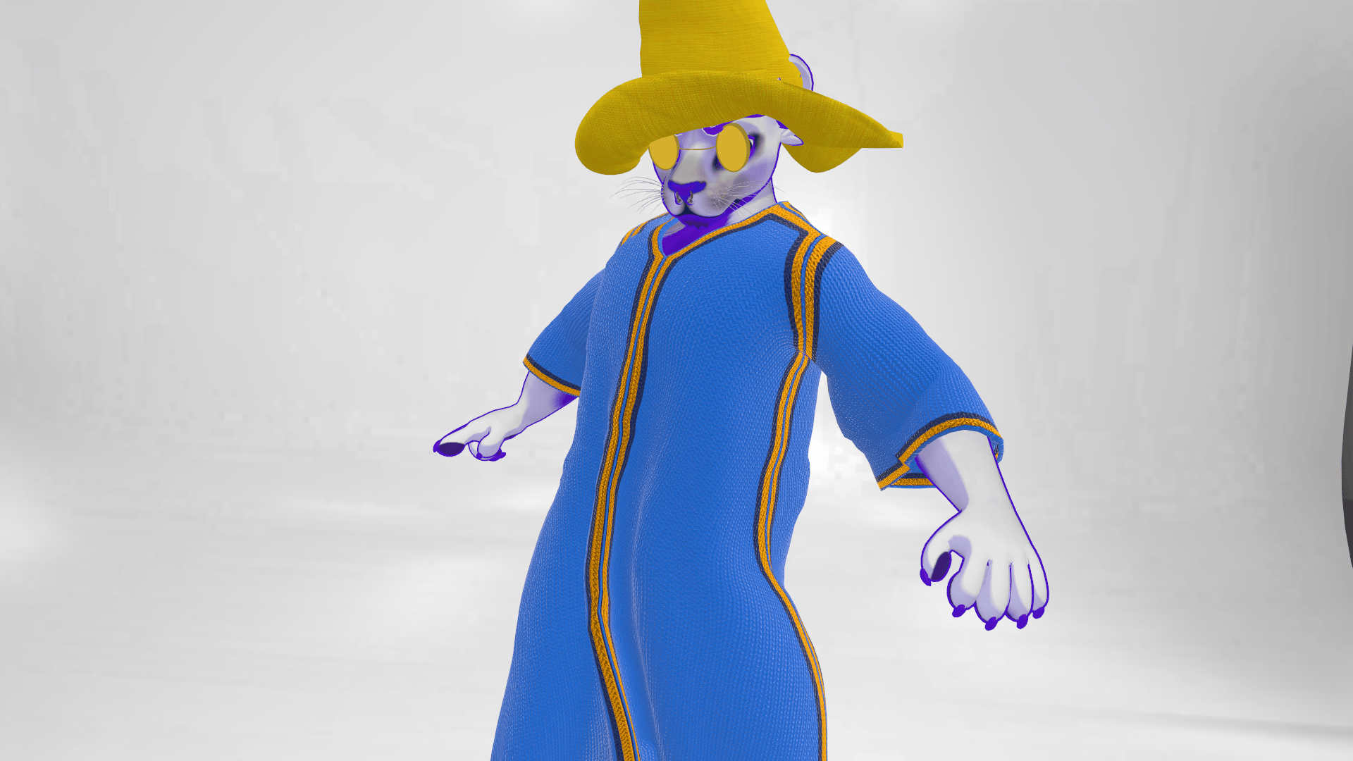 Wizard Outfit for Winterpaw Feline