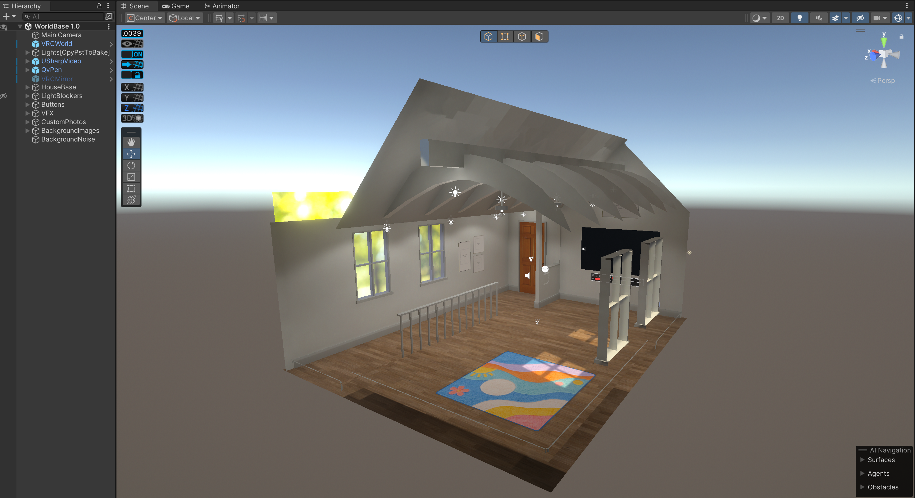 Thoracic Room - VRChat World Base