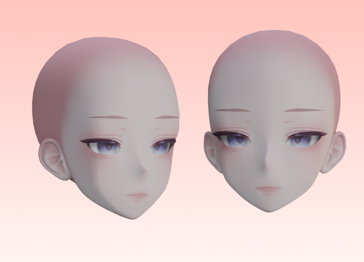 Male Willa Head Re-sculpt
