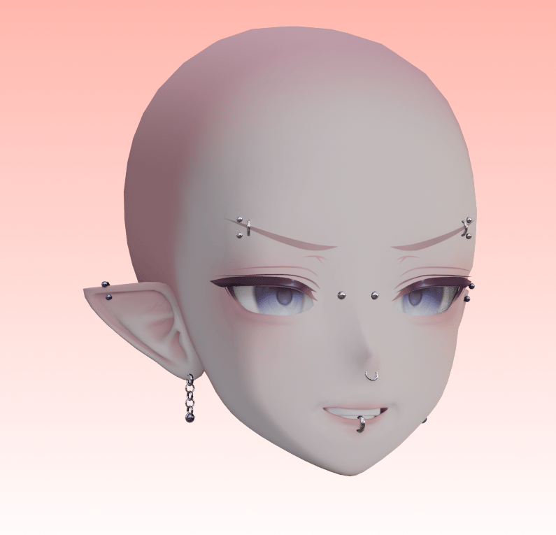 Male Willa Head Re-sculpt