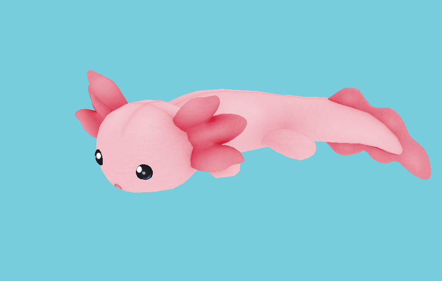 Axolotl Plush Models