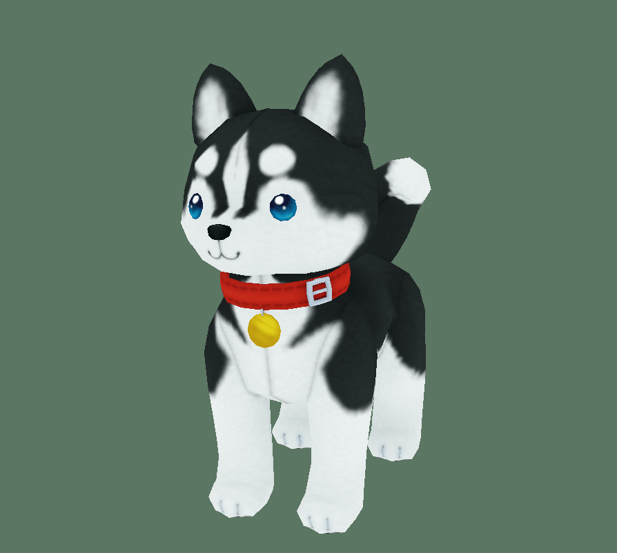 Wolf and Husky Plushes
