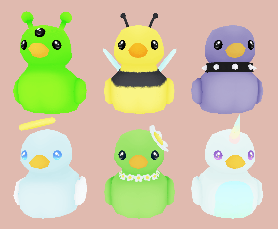 Deluxe Rubber Ducky Models