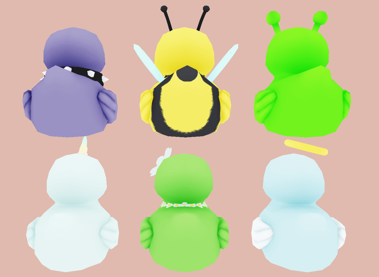 Deluxe Rubber Ducky Models