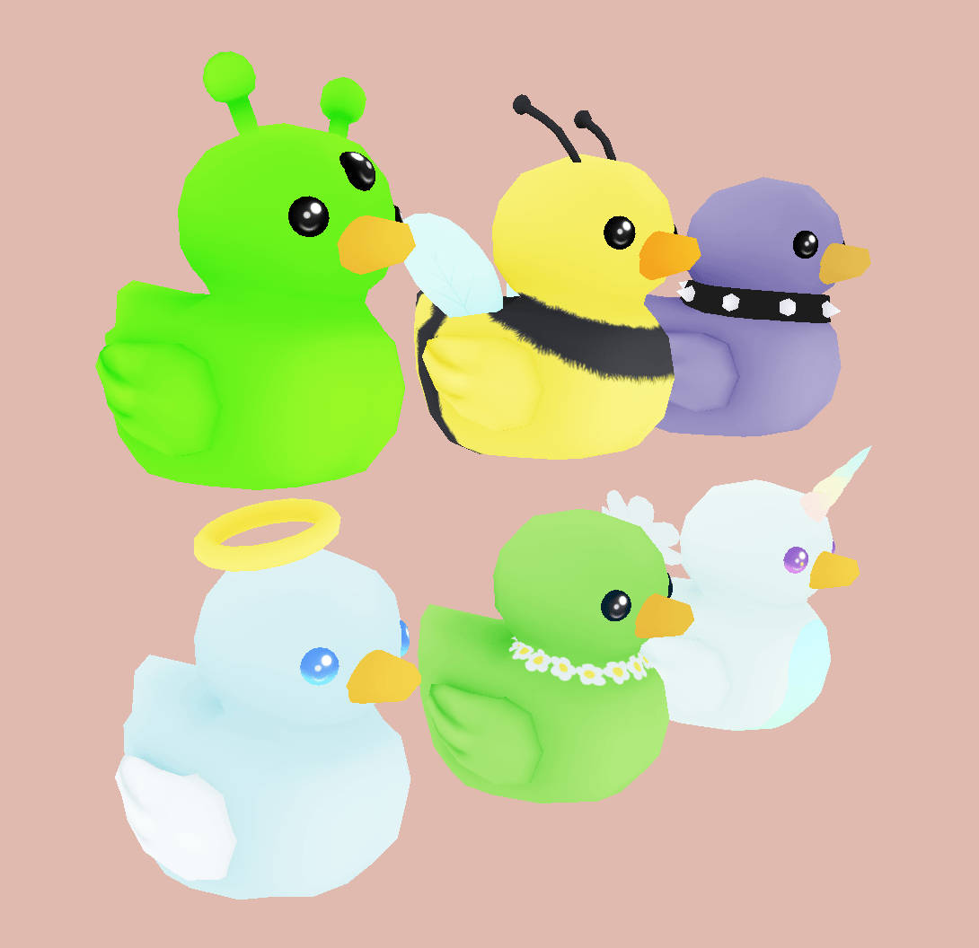 Deluxe Rubber Ducky Models