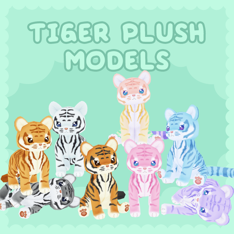 Tiger Plush Models