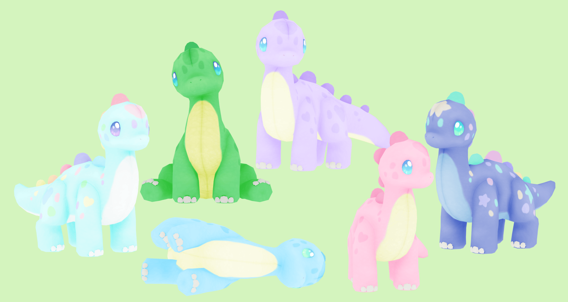 Dino Plush Models
