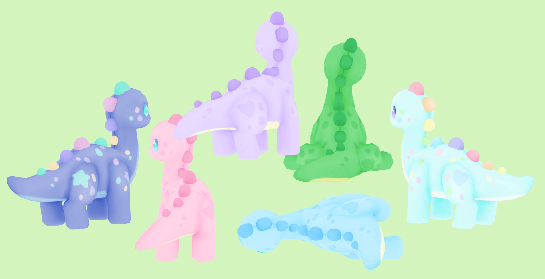 Dino Plush Models